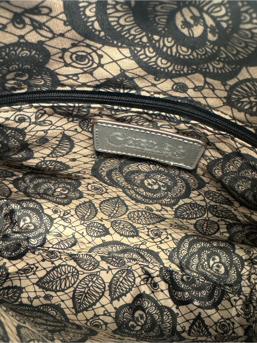 Carlos Santana 3-In-1 Tote with Shoulder Bag & Wristlet - Picture 11 of 13